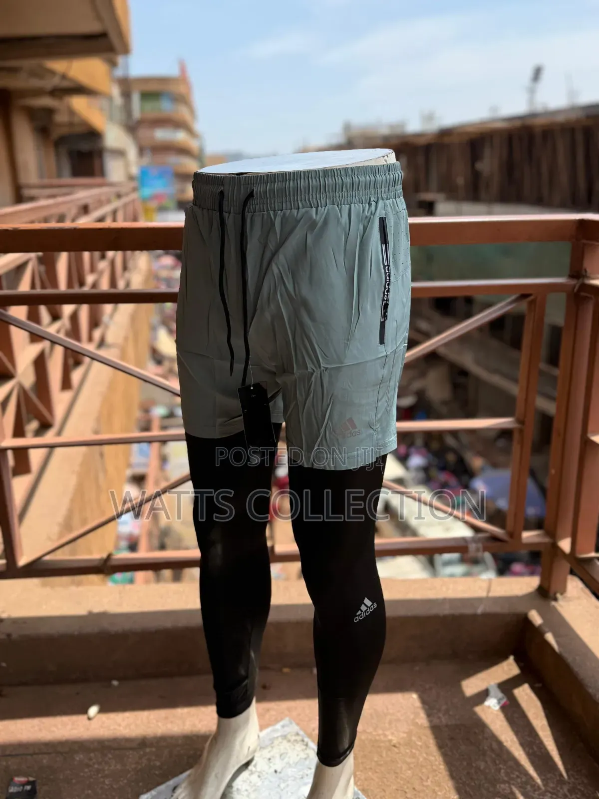 Gym Shorts and Muscle Tights