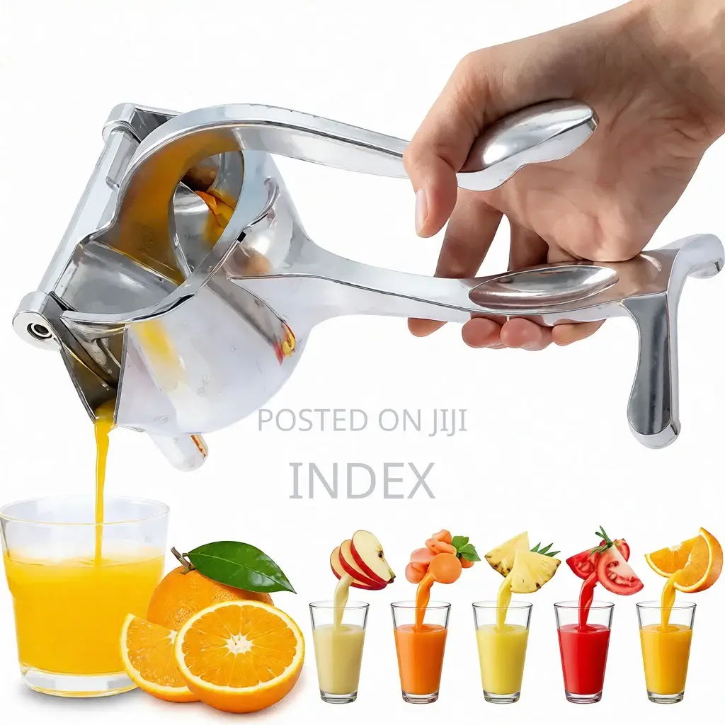 Stainless Steel Lemon Orange Manual Fruit Press Squeezer