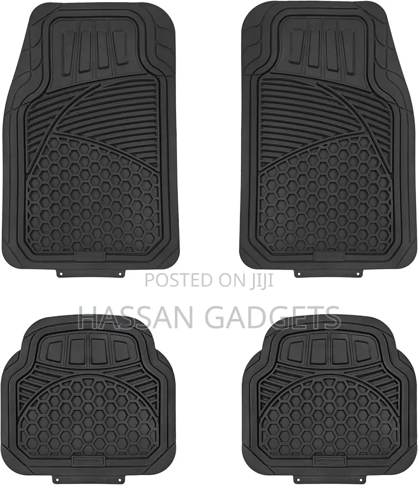 Rubber Car Floor Mats Universal Deluxe,All Weather