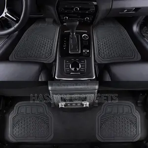 Rubber Car Floor Mats Universal Deluxe,All Weather