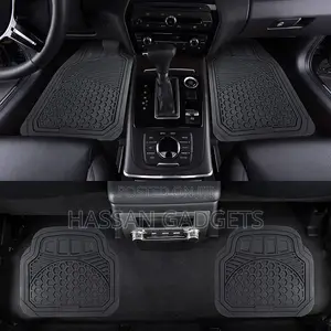Rubber Car Floor Mats Universal Deluxe,All Weather