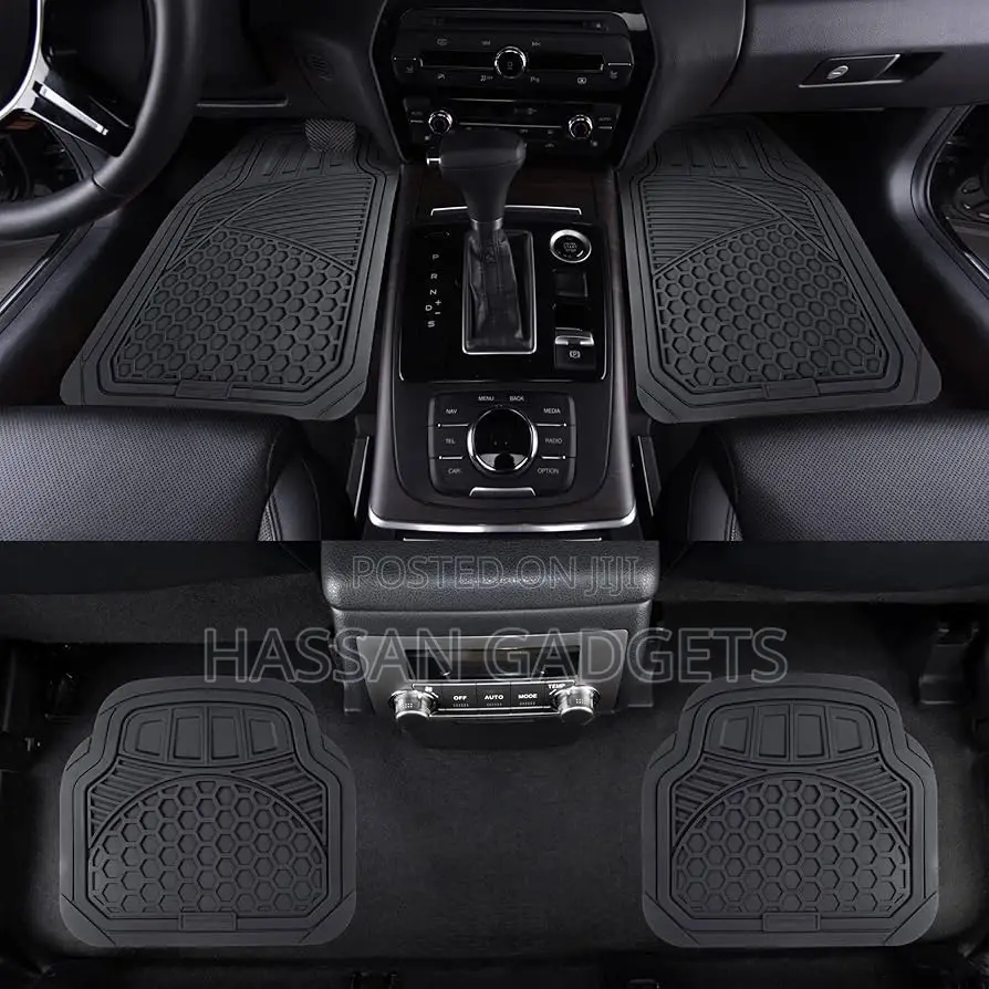 Rubber Car Floor Mats Universal Deluxe,All Weather
