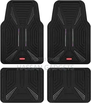 Rubber Car Floor Mats Universal Deluxe,All Weather