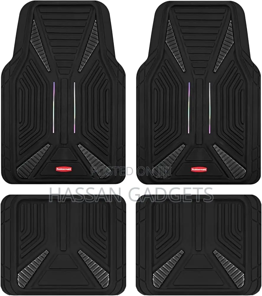 Rubber Car Floor Mats Universal Deluxe,All Weather