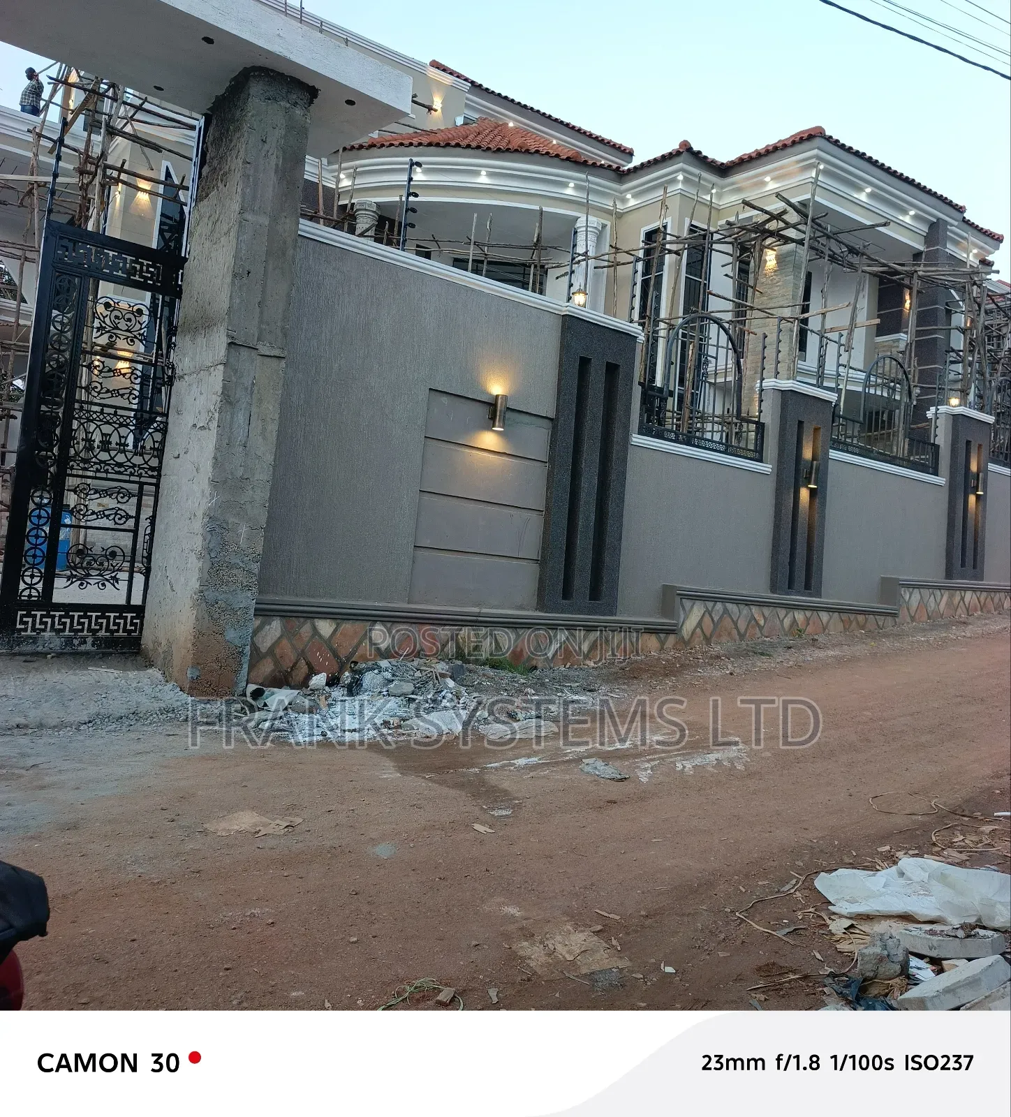 Electric Fence On Appartments