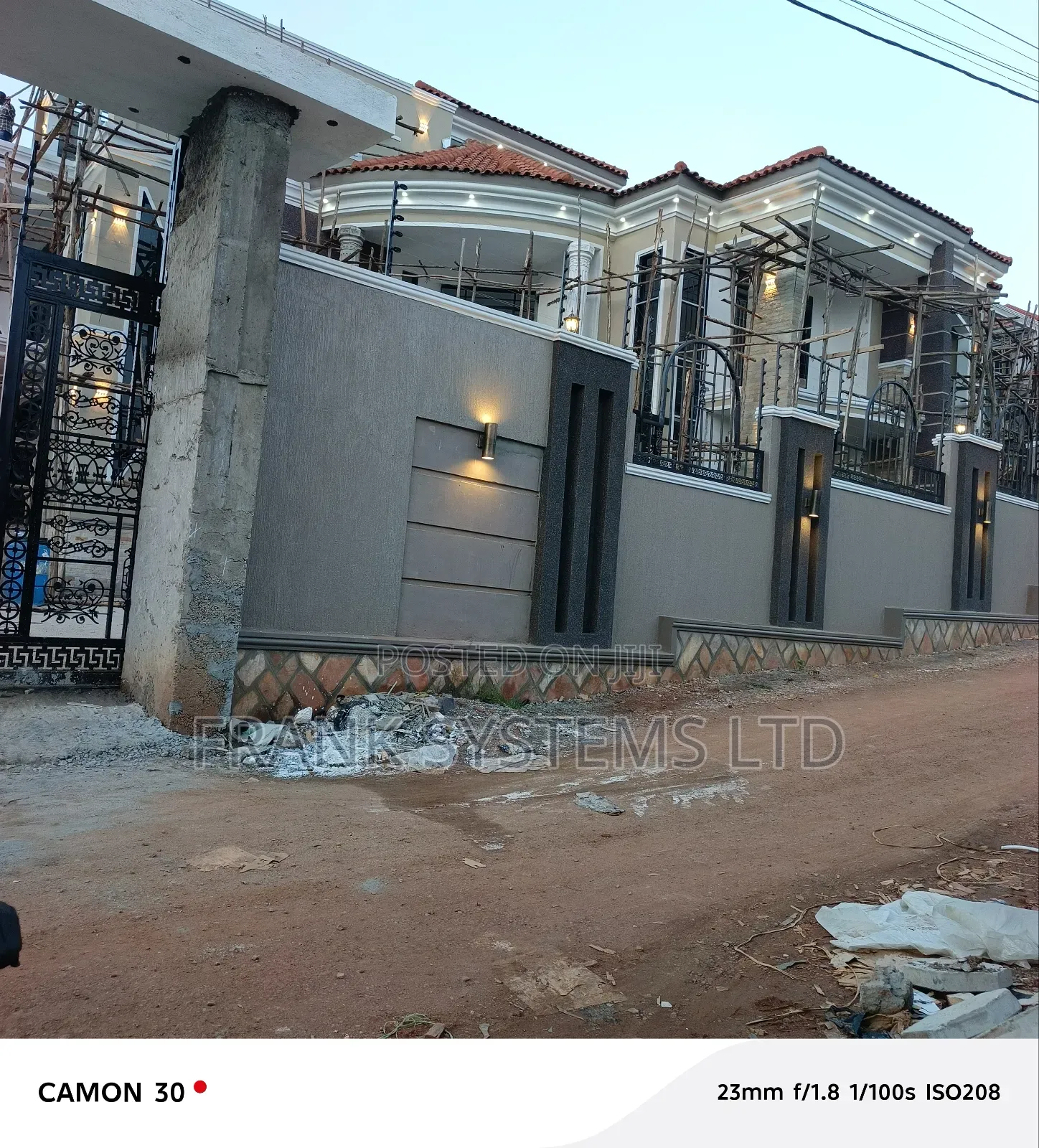 Electric Fence On Appartments