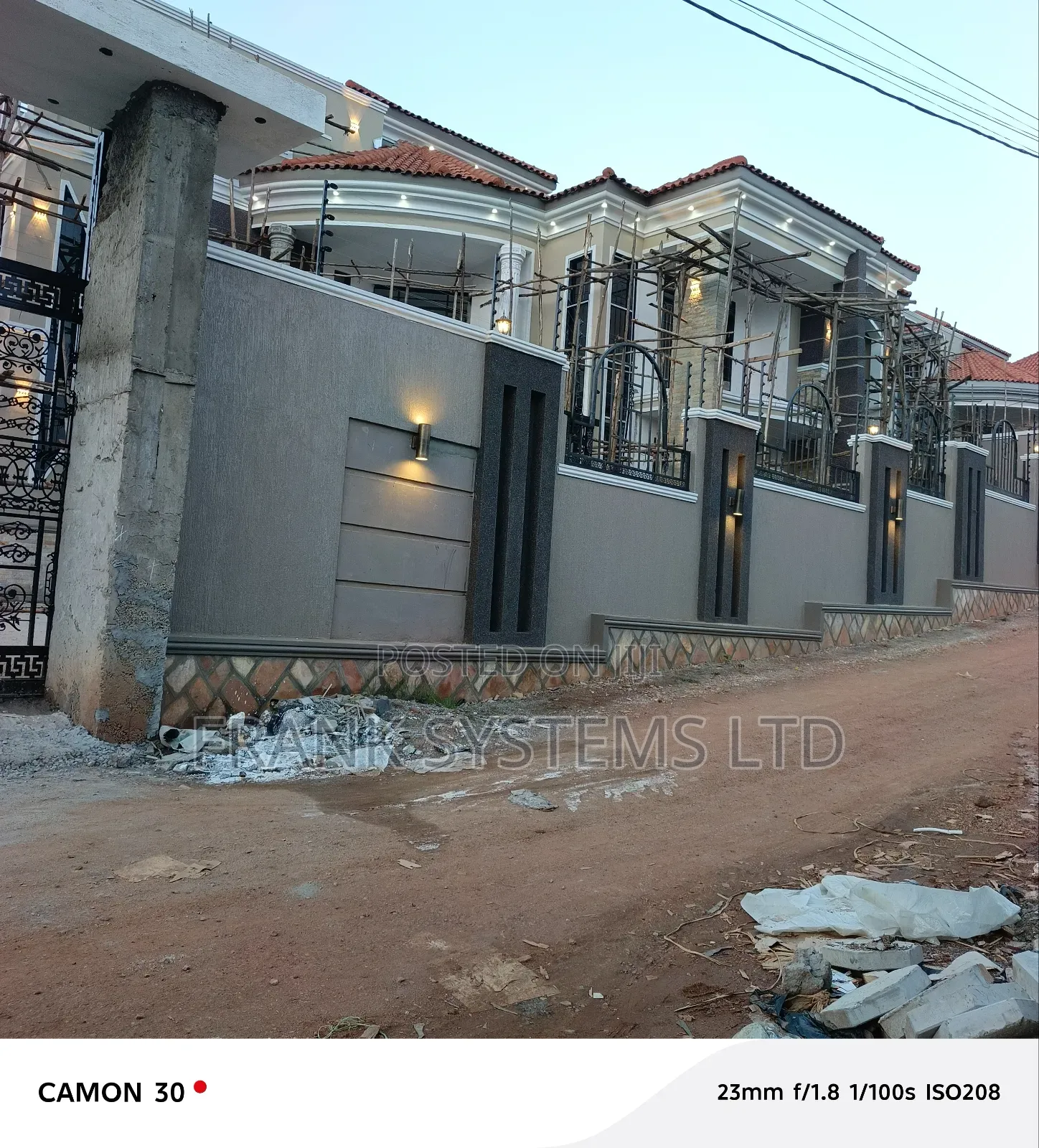 Electric Fence On Appartments