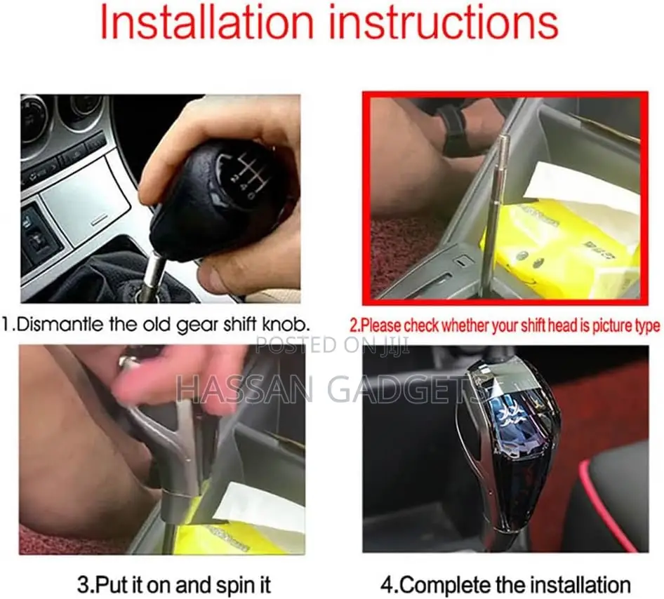 Lexurious Gear Knob for All Cars