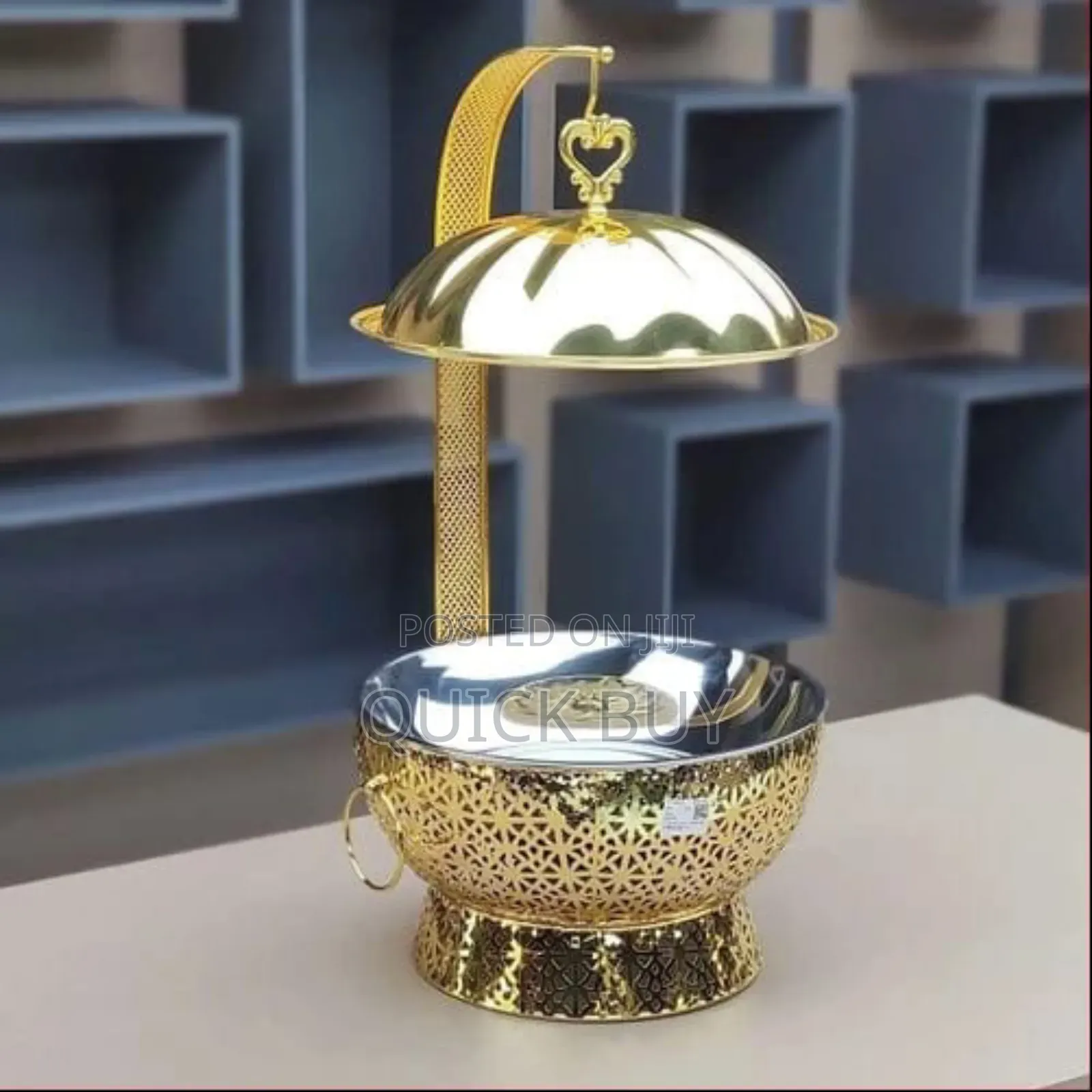 Unique Gold Chafing Dish Buffet Set