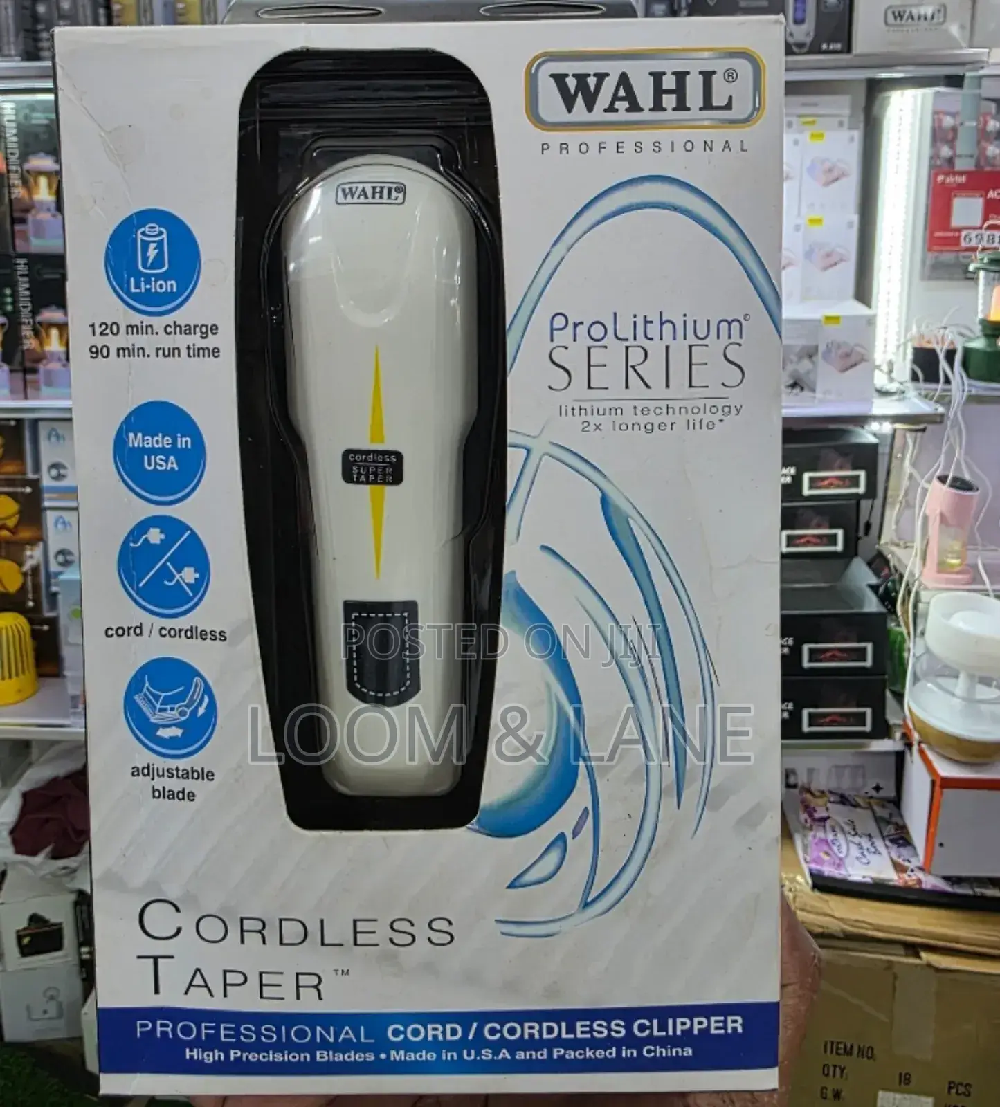Wahl Professional Cordless Taper Hair Clipper