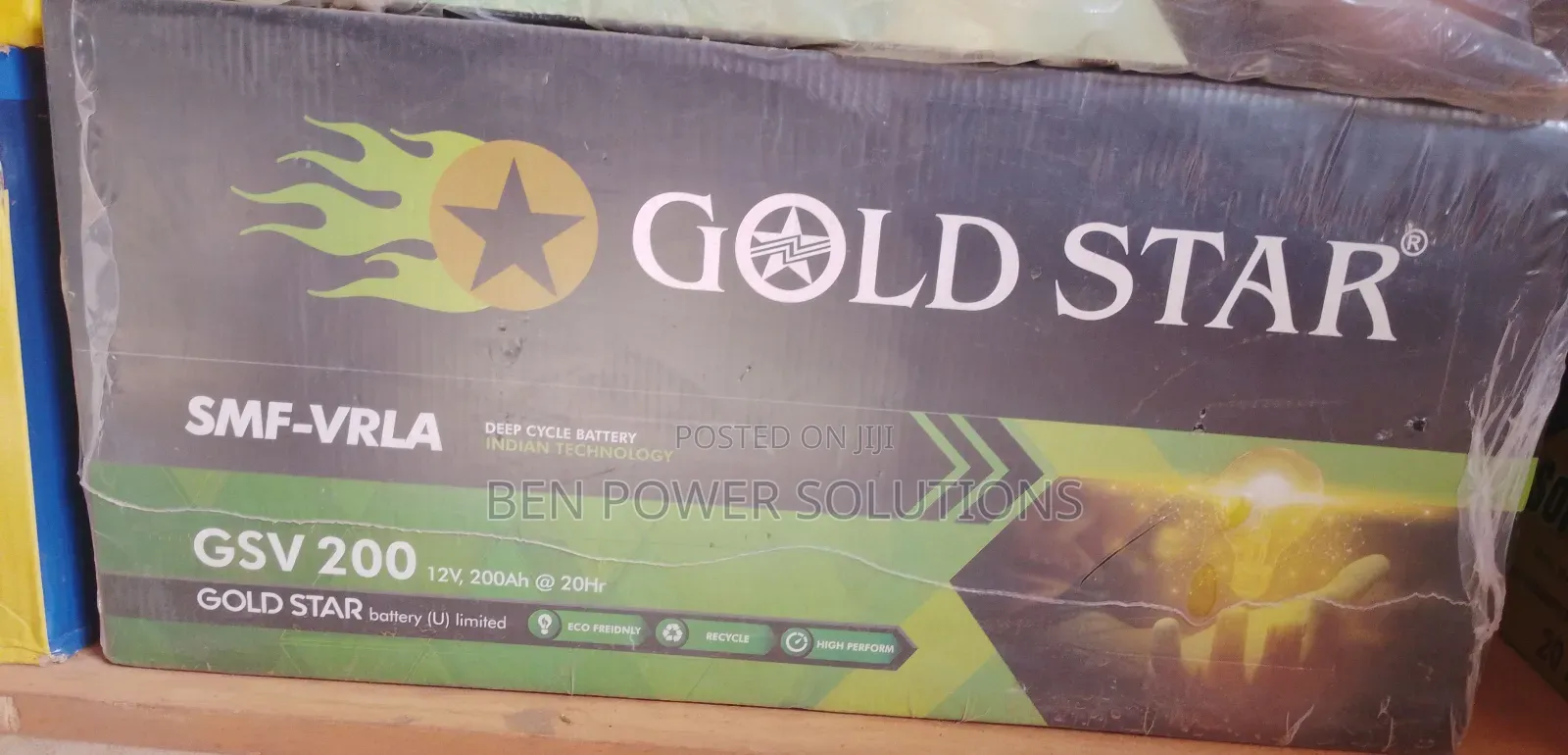 200ah Gold Star Solar Battery
