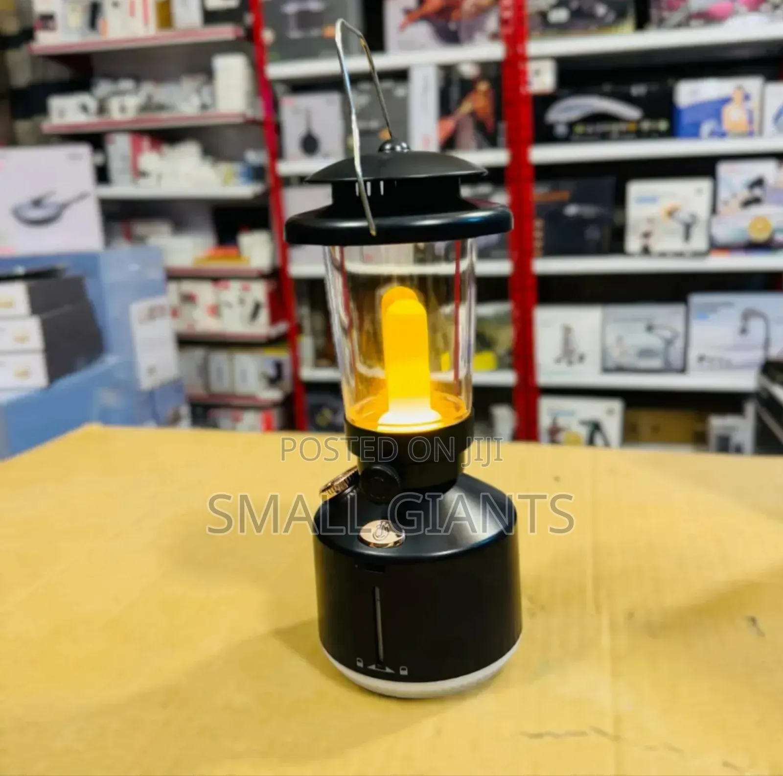 Portable "Lighthouse Camping Light Humidifier".