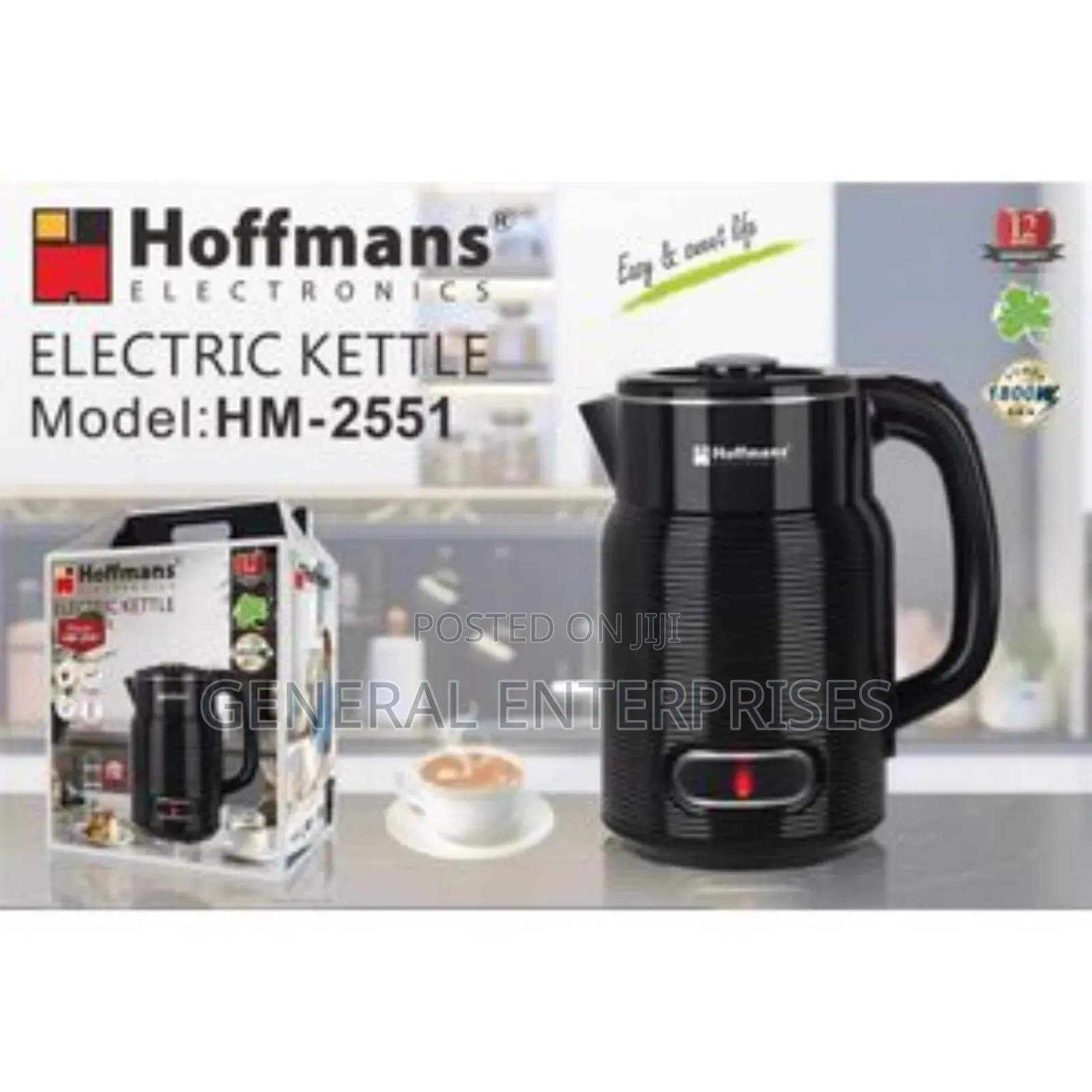 Hoffmans Hm-2551 Electric Kettle.
