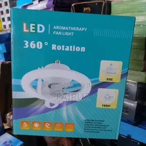 Led Aromatherapy Fan Light With Remote