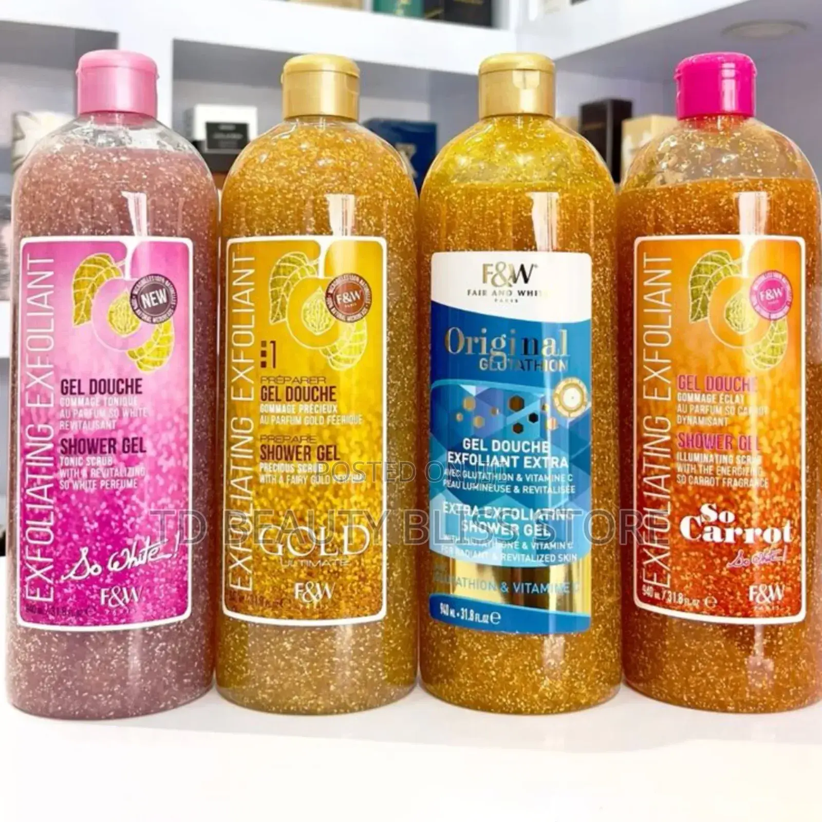 F&W Exfoliating Exfoliant Shower Gel