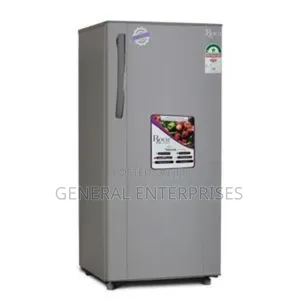 190l Single Door Refrigerator in Silver.