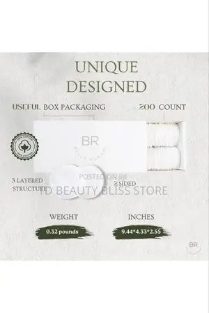 Face Pads Cotton (Bella Romani)