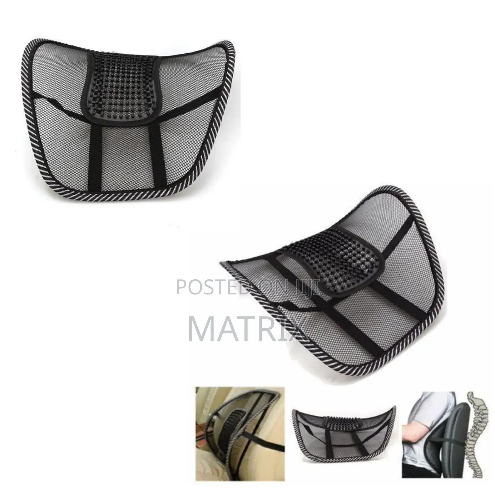 Car Chair Seat Lumbar Back Brace Support
