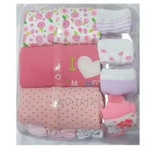 10pcs Baby Pack, 3 Overalls + 3 Wash Towels + 4pairs of Socks