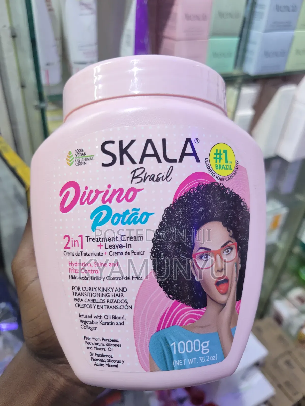 Skala Brasil Davino Potao 2-in-1 Treatment Cream.