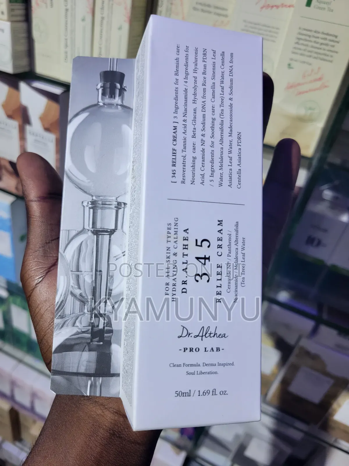 Dr. Althea 345 Relief Cream.
