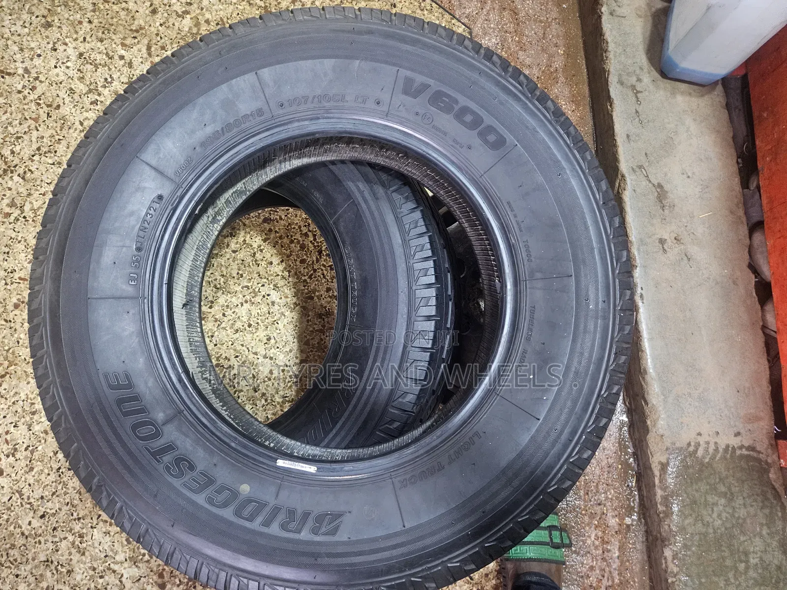 195 80 R15 Used Bridgestone But Still New Tires Order We Deliver 2 U.