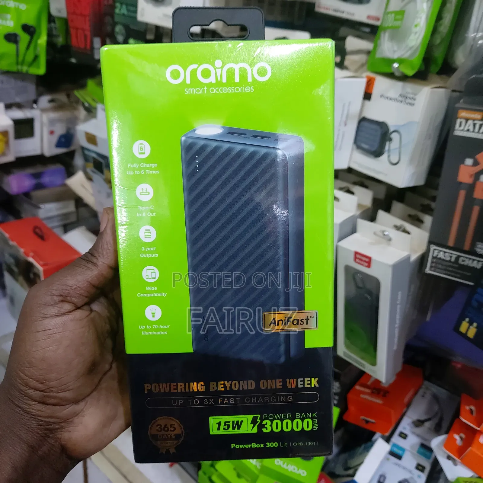 30000mah Antifast Oraimo Power Bank 15w
