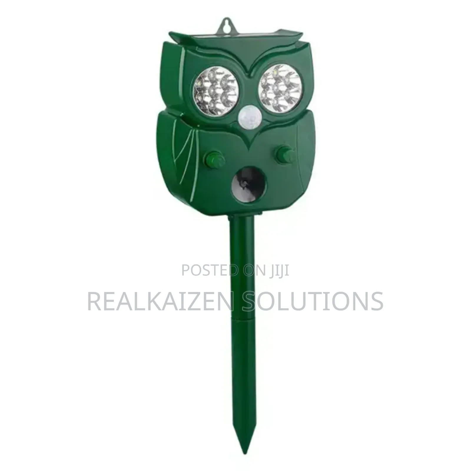 Solar Powered Ultrasonic Animal Deterrent Repellent For Farm | Outdoor