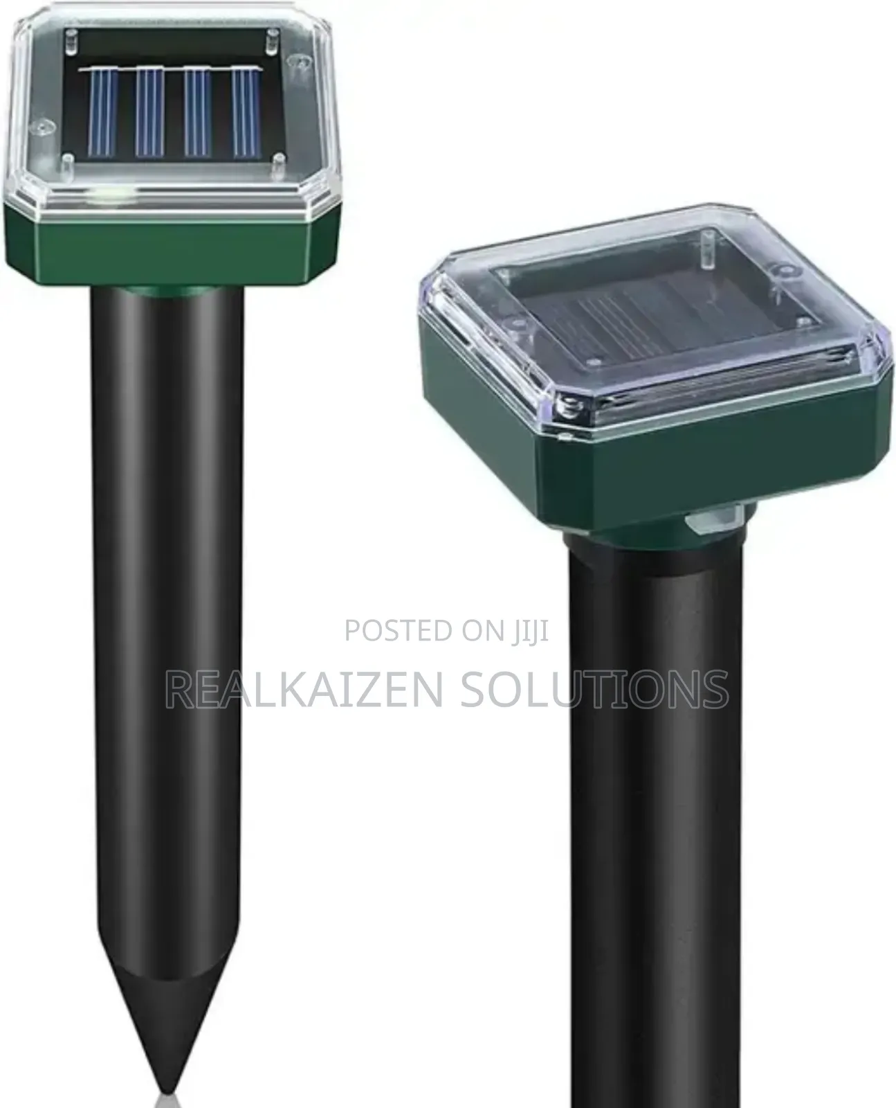 Solar Powered Ultrasonic Animal Deterrent Repellent For Farm | Outdoor