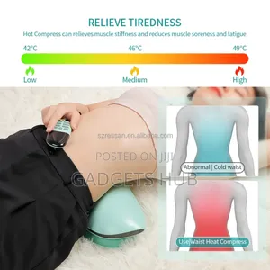 Lumbar Back Massager Massage Tool With Adjustable Force Lumbar Support