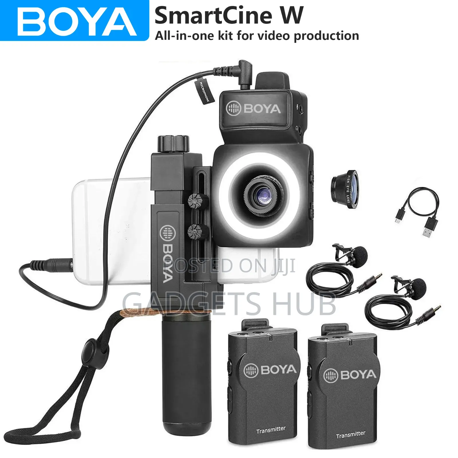 Smartcine-W2 Universal Smartphone Video Kit With Lens
