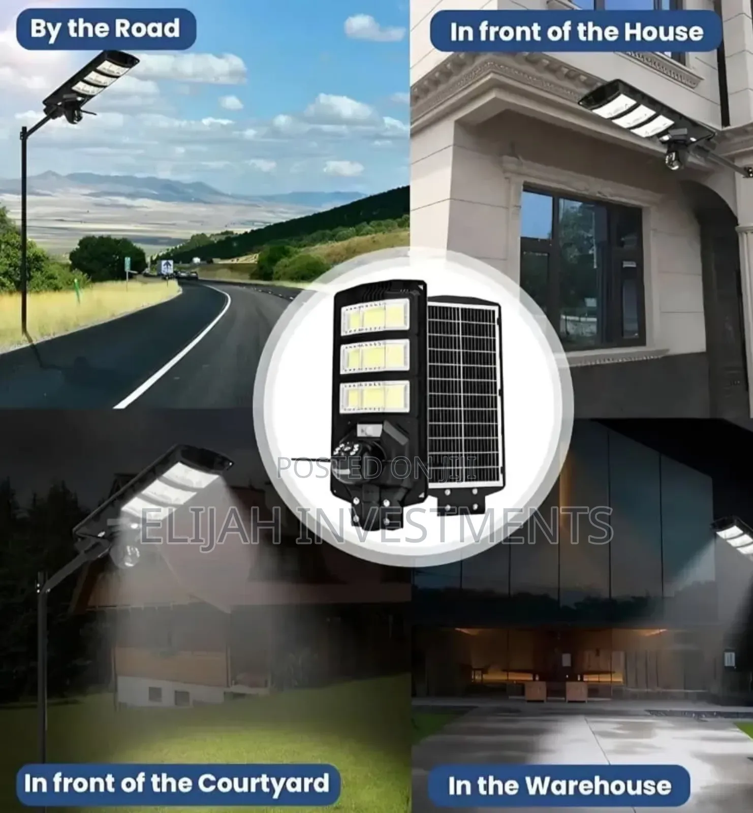 Ai Solar Camera With Street Light All in One Water-Proof With Remote