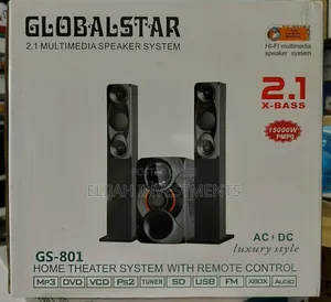 Globalstar Gs-801 2.1 Multimedia Speaker System.