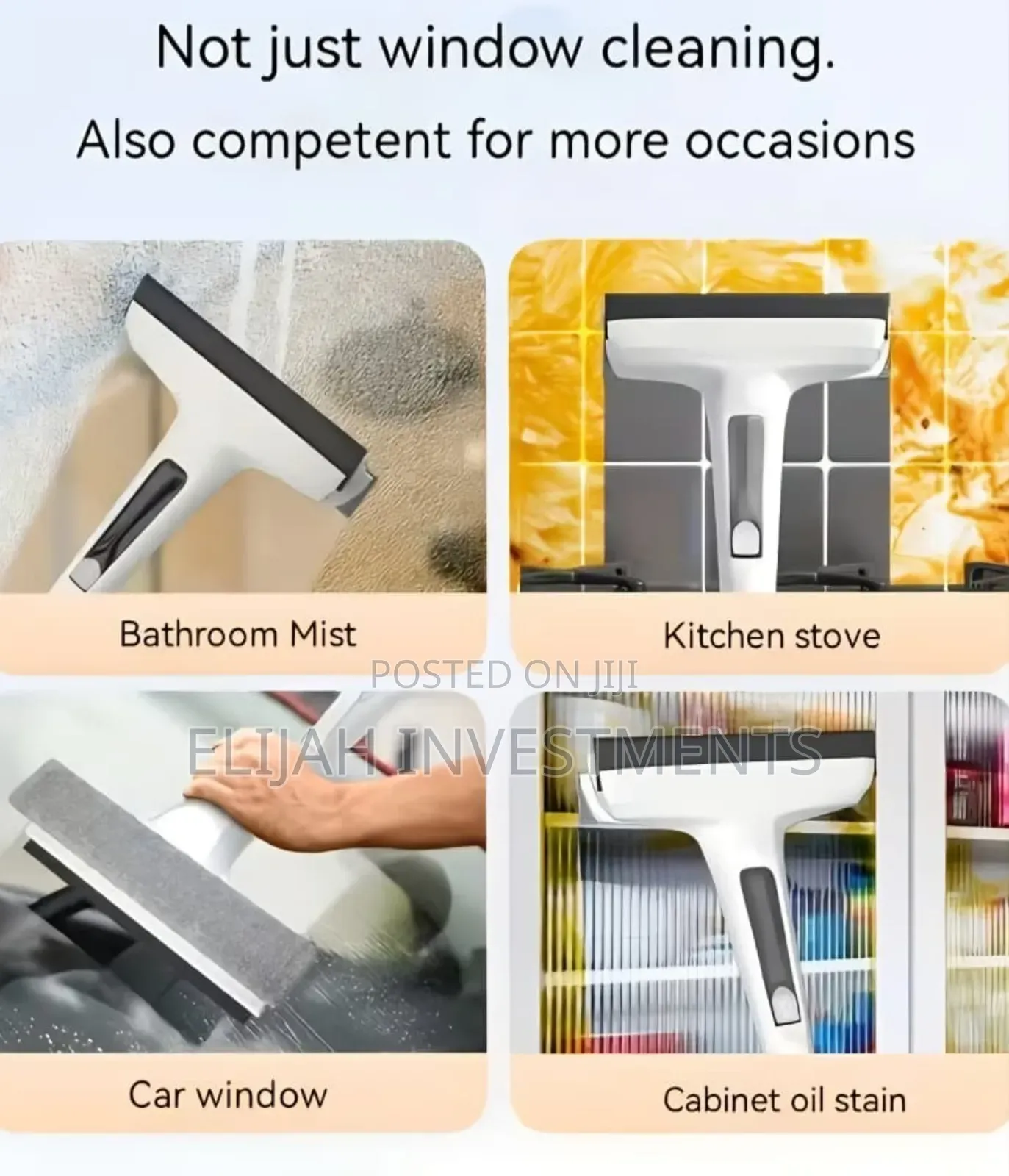 Multi-Functional Window Cleaning Tool