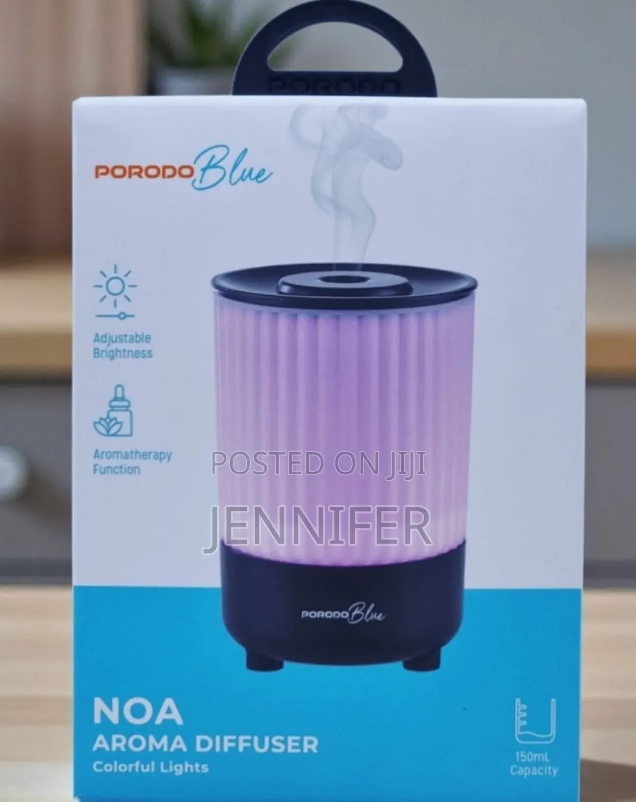 Porodo Blue Noa Aroma Diffuser (Model Pbd609bk).