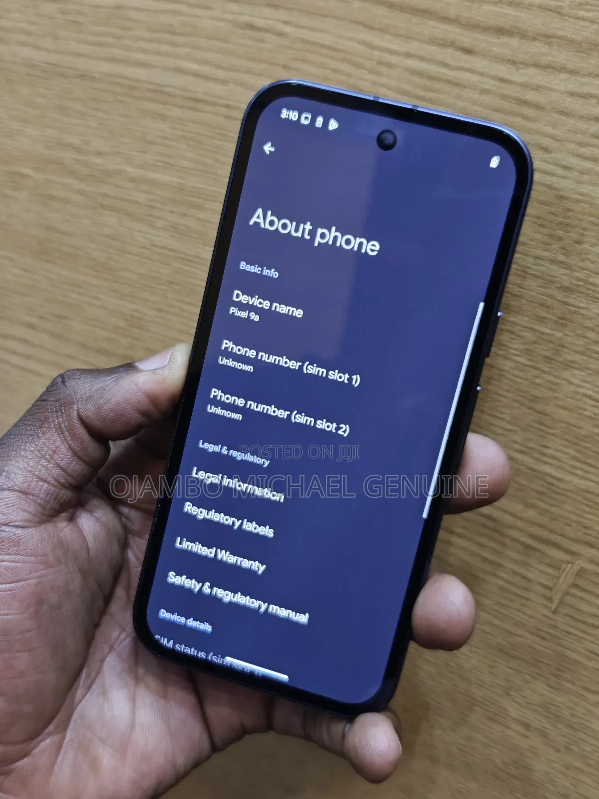 Google Pixel 9a 128 GB Black