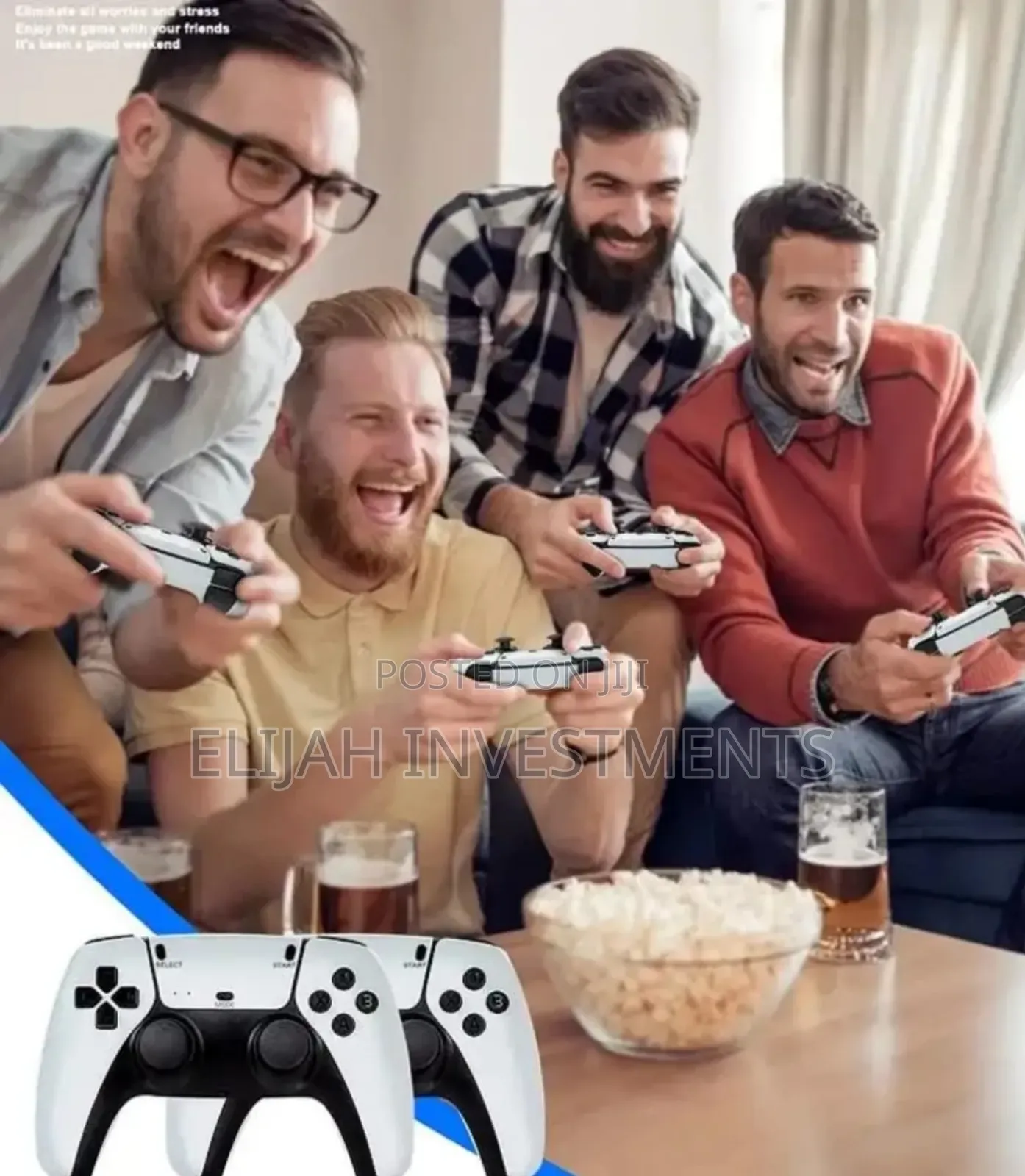 Ultra Hd Game Stick Featuring 2.4g Wireless Controllers