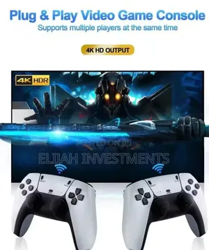 Ultra Hd Game Stick Featuring 2.4g Wireless Controllers
