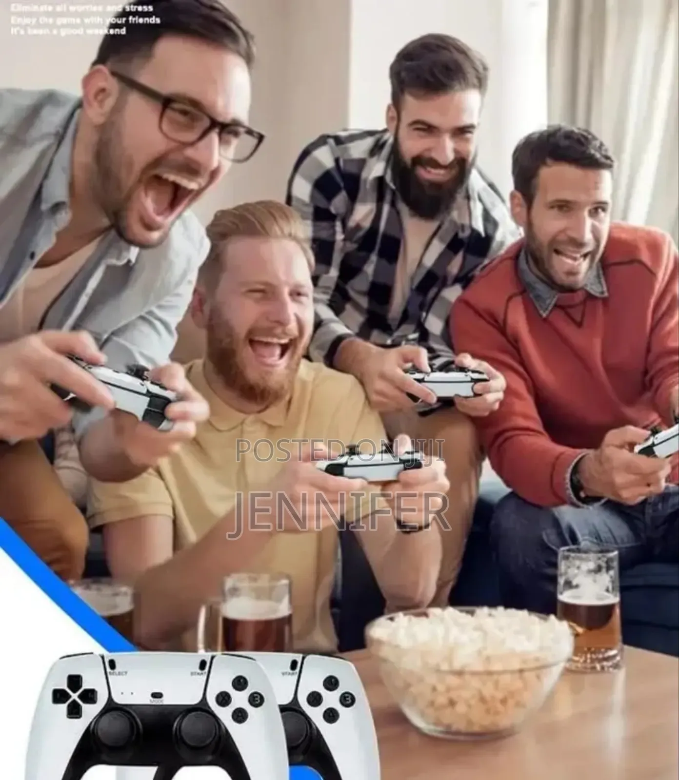 Ultra Hd Game Stick Featuring 2.4g Wireless Controllers