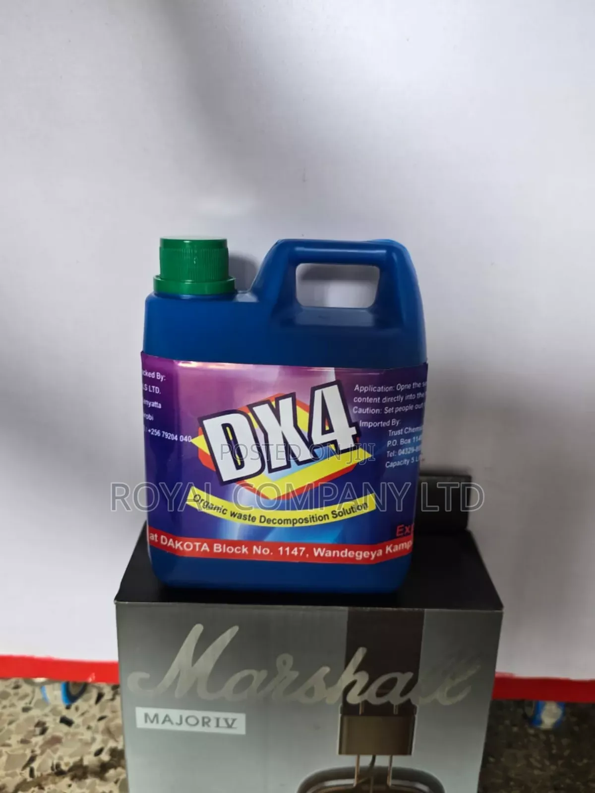 Dx4 Toilet Organic Decomposition/Fuming