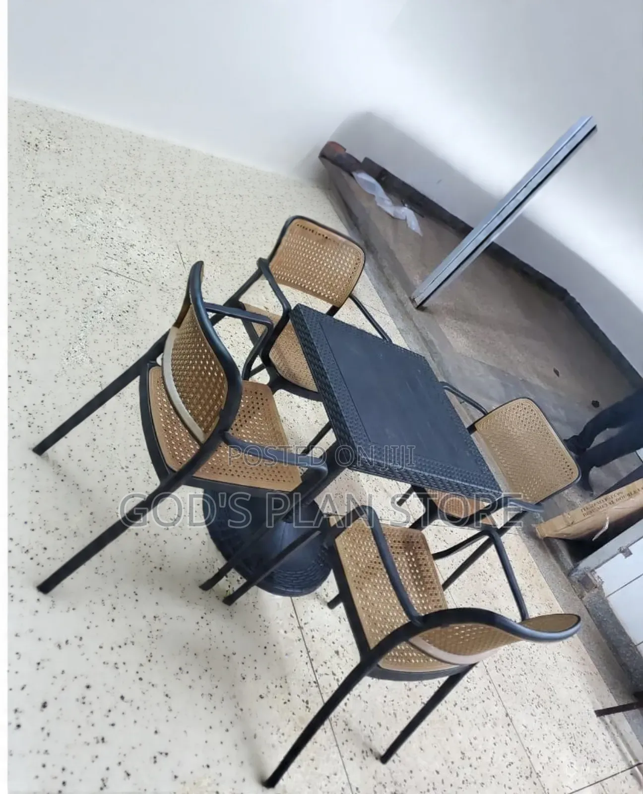 Balcony Furniture Plastic Table and Chairs Plastic Table and Chairs