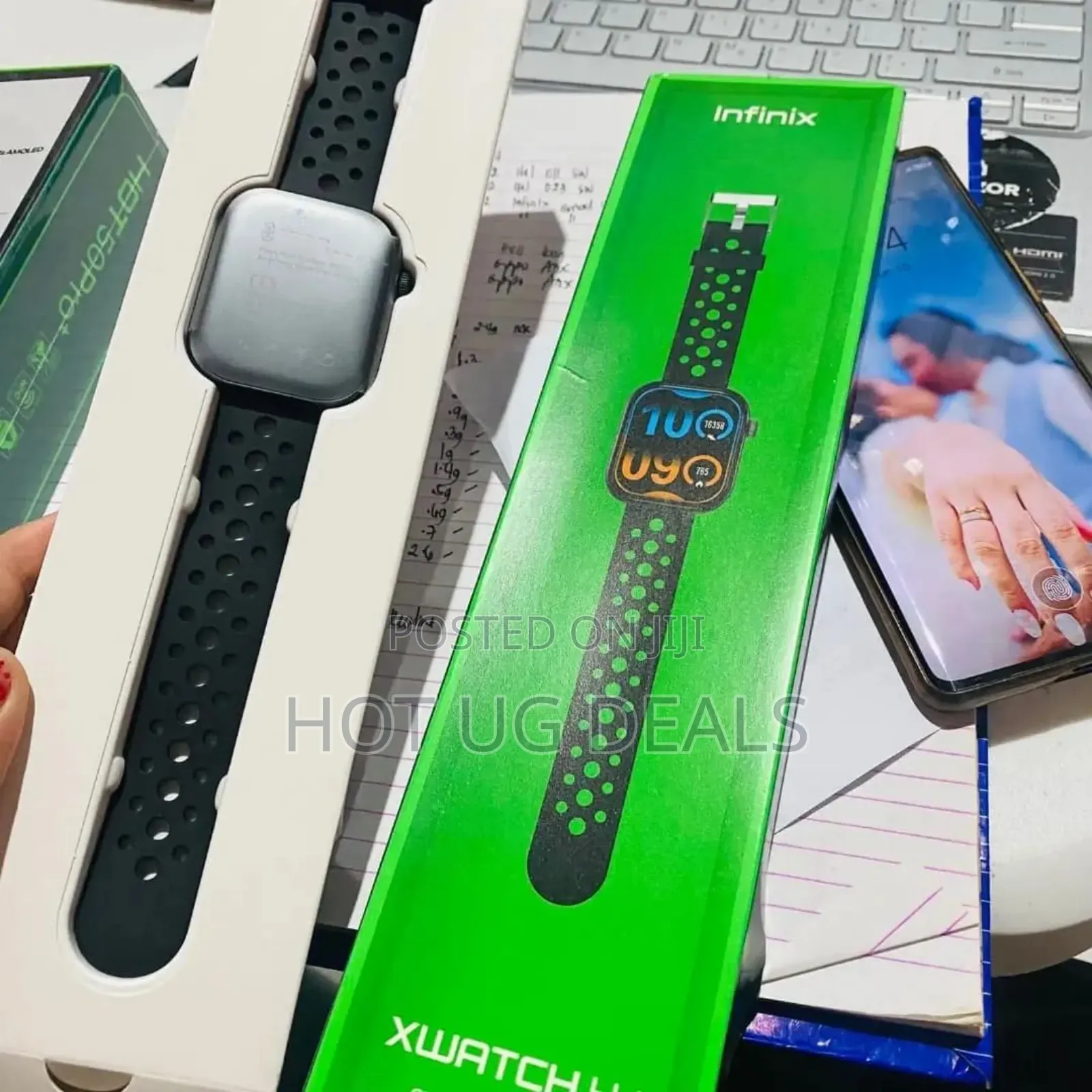Infinix X Watch H4 Full Touch Hd Waterproof Screen 300mah Battery