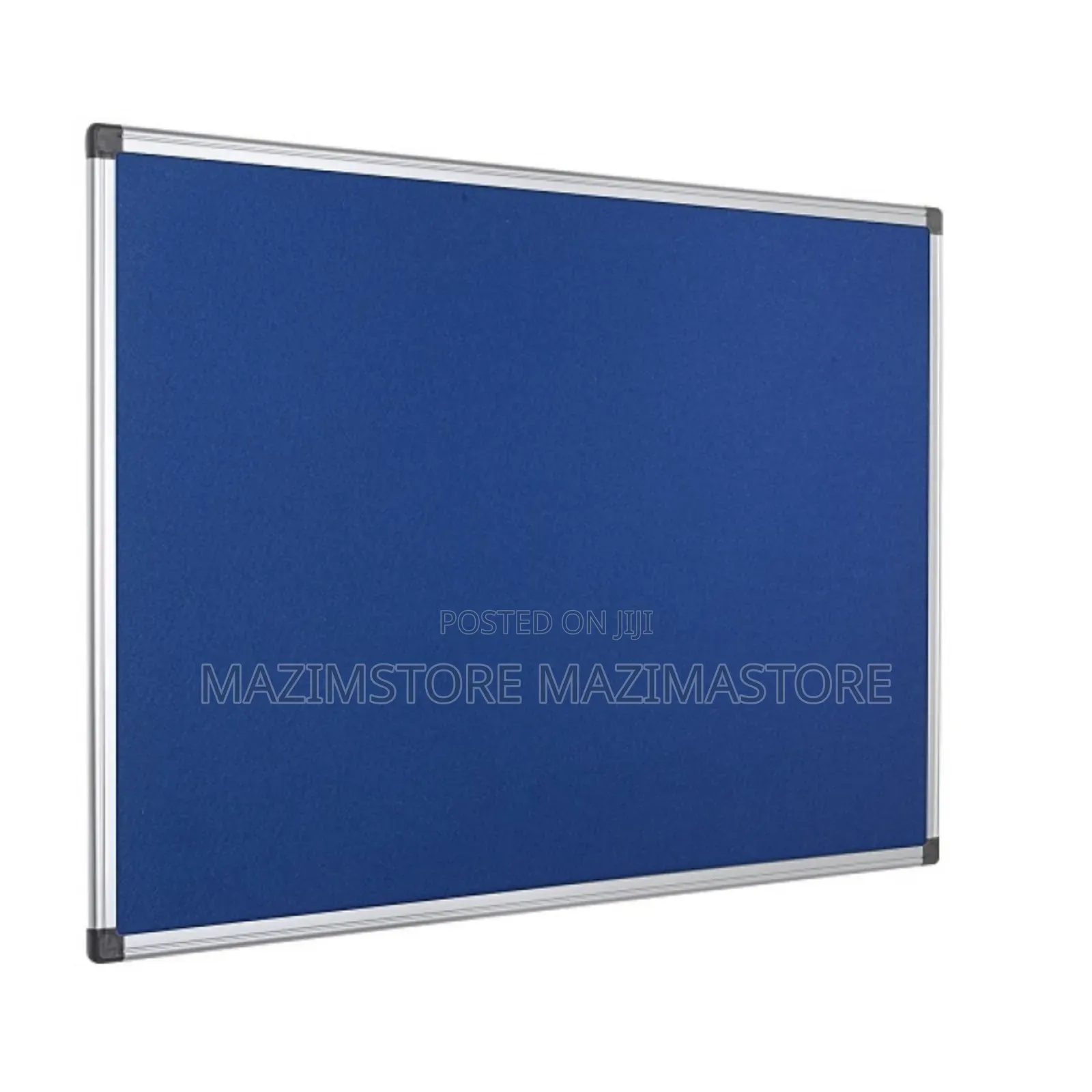Notice Board (90×120cm) With 1 Packet Free Push Pins-Blue