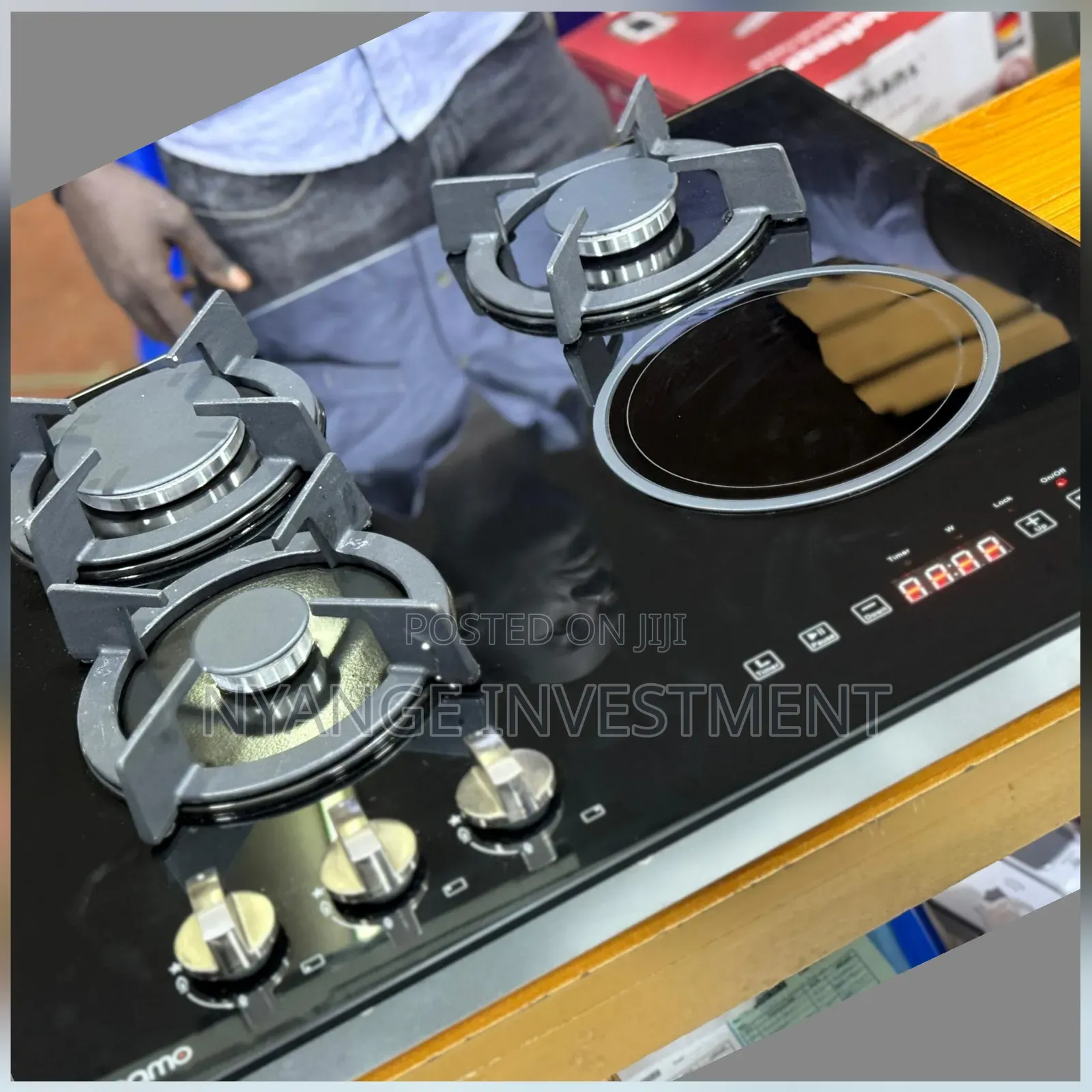 Gas Hob3+1with Infrared Cooker
. Gas Hob