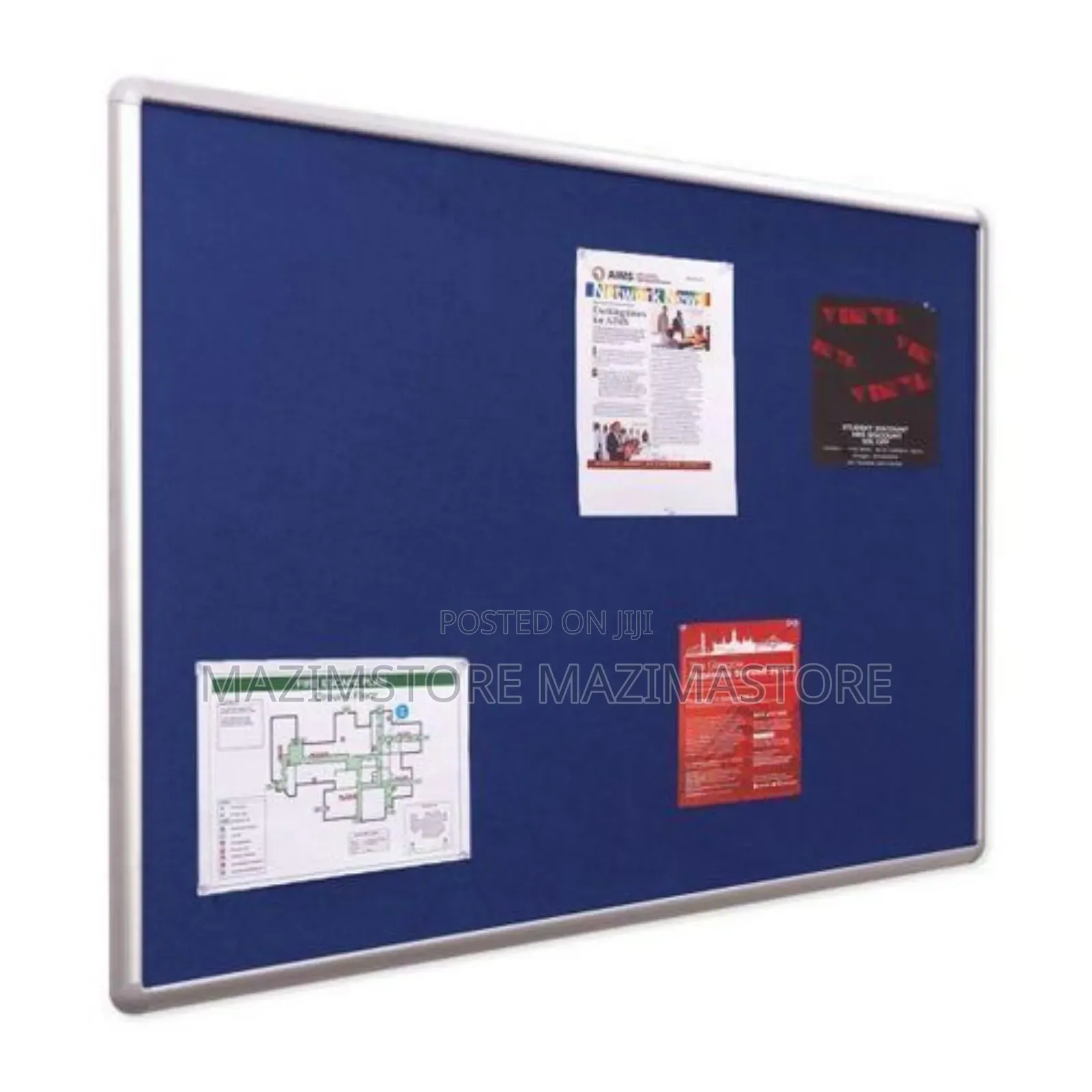 Notice Board 120cmx240cm With Free Push Pins