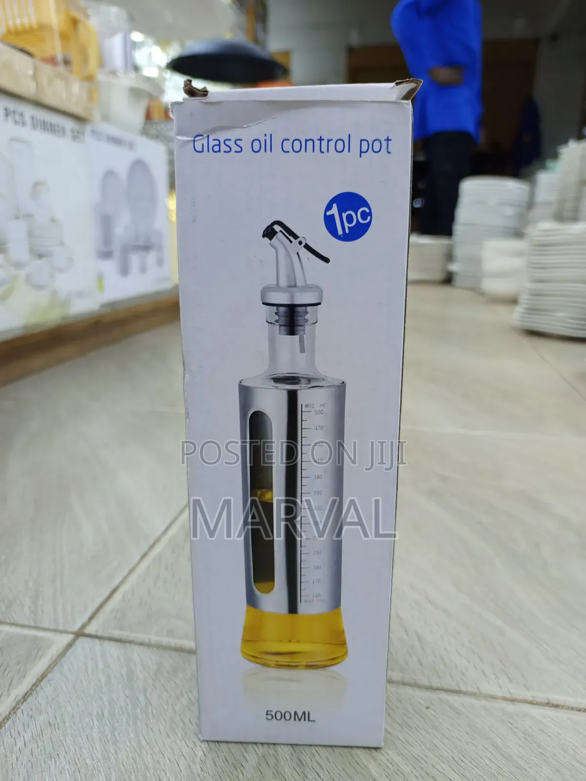500ml Glass Oil and Vinegar Dispenser