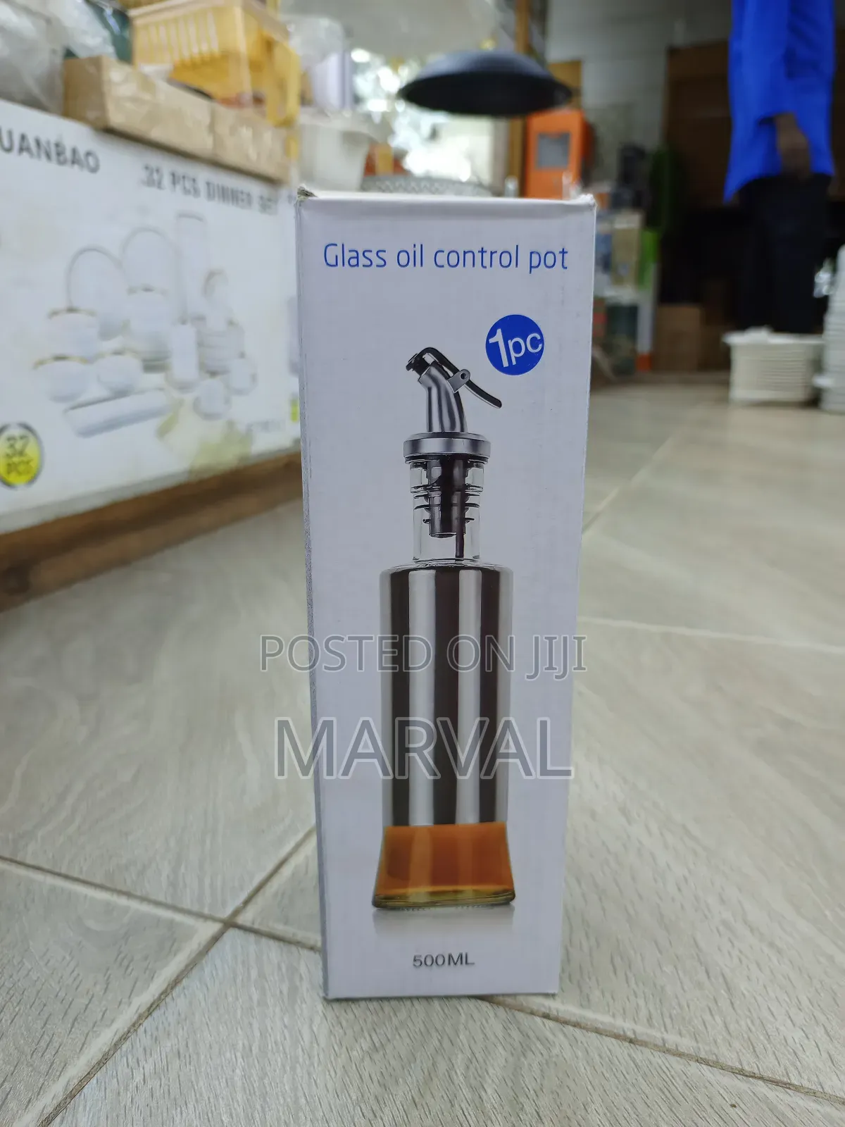 500ml Glass Oil and Vinegar Dispenser
