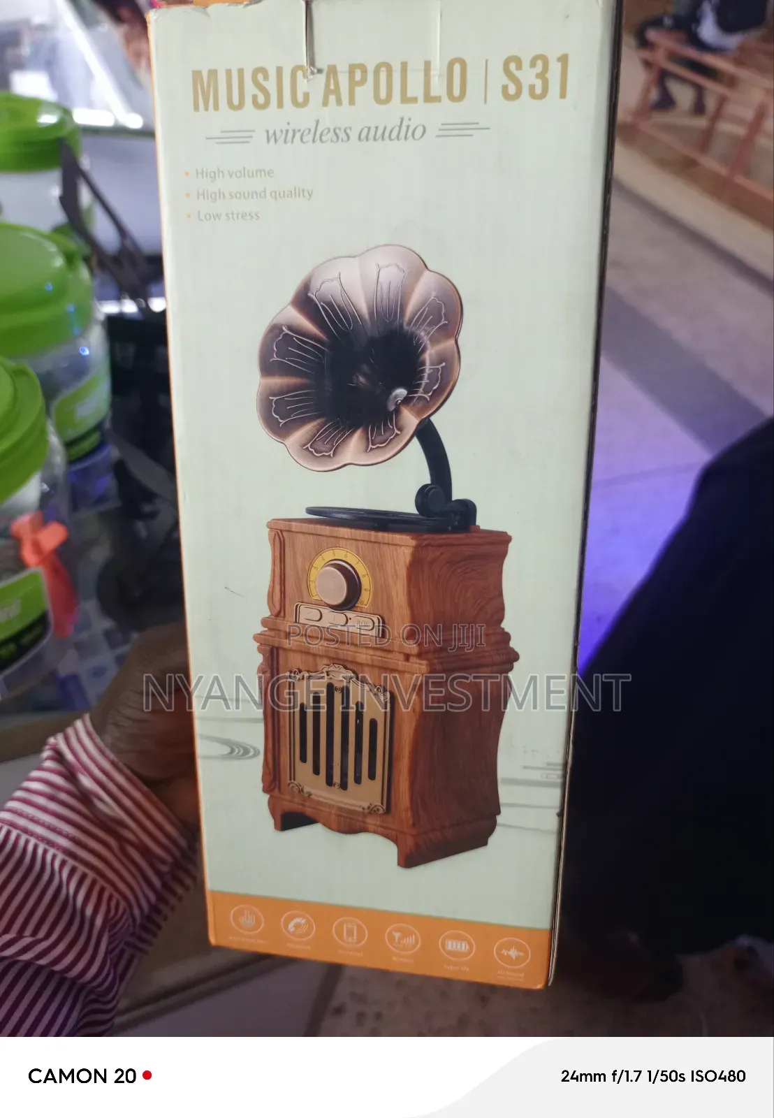 Music Apollo S31. Radio and Speaker