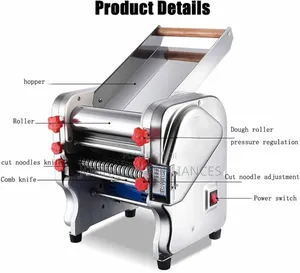 Commercial Electric Noodle Making Machine – Stainless Steel Pasta