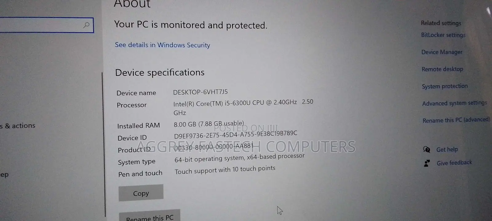Laptop HP EliteBook 840 G3 8GB Intel Core I5 SSD 256GB